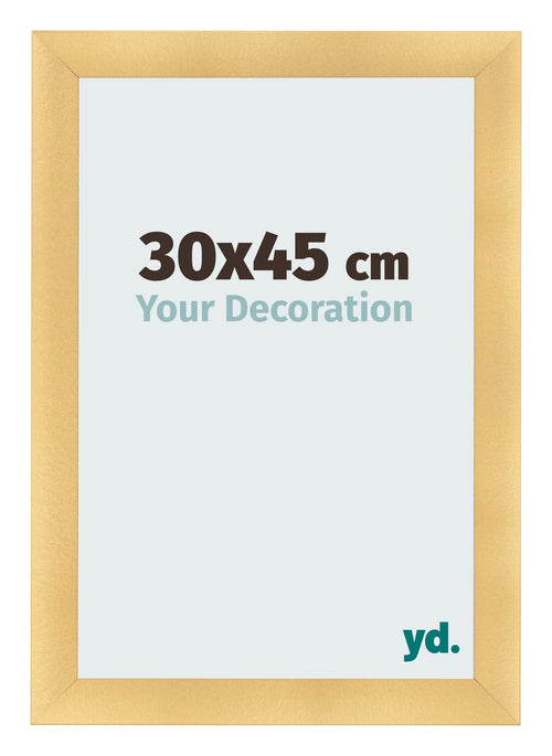 Bilderrahmen 30x45cm Gold Vintage MDF Pisa Vorne Messe | Yourdecoration.de
