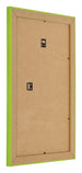 Bilderrahmen 30x45cm Grün MDF Pisa Ruckseite Schrag | Yourdecoration.de
