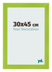 Bilderrahmen 30x45cm Grün MDF Pisa Vorne Messe | Yourdecoration.de