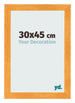 Bilderrahmen 30x45cm Orange MDF Pisa Vorne Messe | Yourdecoration.de