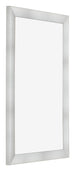 Bilderrahmen 30x50cm Aluminium Gebürstet MDF Pisa Vorne Schrag | Yourdecoration.de