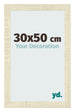 Bilderrahmen 30x50cm Sonoma Eiche MDF Pisa Vorne Messe | Yourdecoration.de