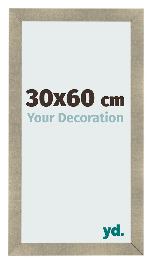 Bilderrahmen 30x60cm Gold Vintage MDF Pisa Vorne Messe | Yourdecoration.de