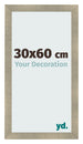 Bilderrahmen 30x60cm Gold Vintage MDF Pisa Vorne Messe | Yourdecoration.de