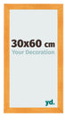 Bilderrahmen 30x60cm Orange MDF Pisa Vorne Messe | Yourdecoration.de