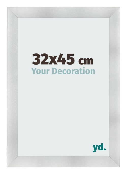 Bilderrahmen 32x45cm Aluminium Gebürstet MDF Pisa Vorne Messe | Yourdecoration.de