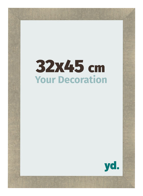Bilderrahmen 32x45cm Gold Vintage MDF Pisa Vorne Messe | Yourdecoration.de