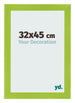 Bilderrahmen 32x45cm Grün MDF Pisa Vorne Messe | Yourdecoration.de