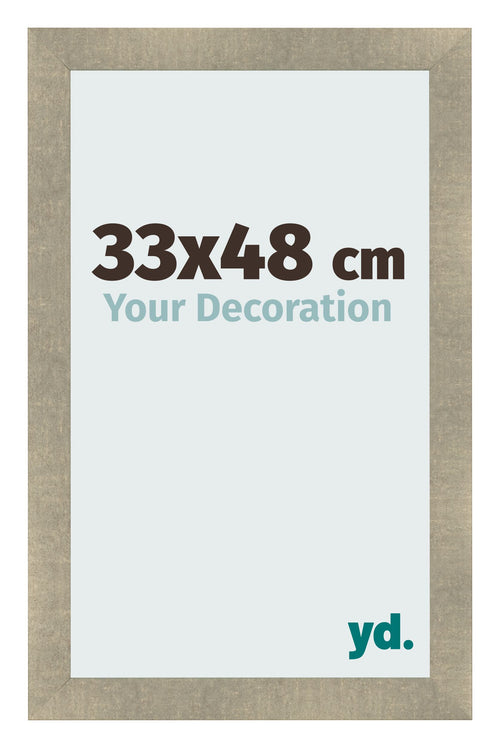 Bilderrahmen 33x48cm Gold Vintage MDF Pisa Vorne Messe | Yourdecoration.de