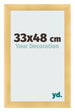 Bilderrahmen 33x48cm Gold Vintage MDF Pisa Vorne Messe | Yourdecoration.de