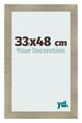 Bilderrahmen 33x48cm Gold Vintage MDF Pisa Vorne Messe | Yourdecoration.de