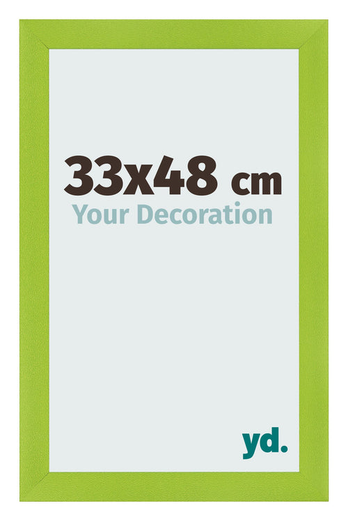 Bilderrahmen 33x48cm Grün MDF Pisa Vorne Messe | Yourdecoration.de