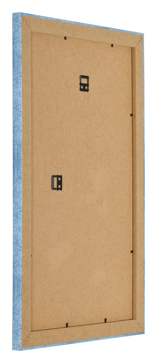 Bilderrahmen 33x48cm Hellblau Gewischt MDF Pisa Ruckseite Schrag | Yourdecoration.de