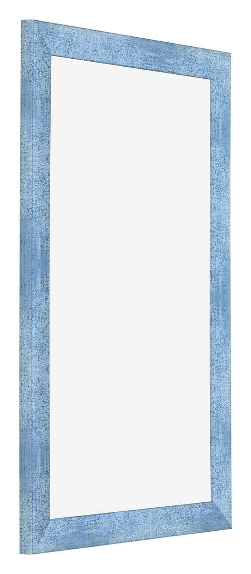Bilderrahmen 33x48cm Hellblau Gewischt MDF Pisa Vorne Schrag | Yourdecoration.de