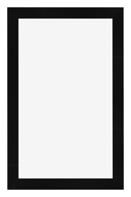 Bilderrahmen 33x48cm Schwarz Silber Poliert MDF Pisa Vorne | Yourdecoration.de
