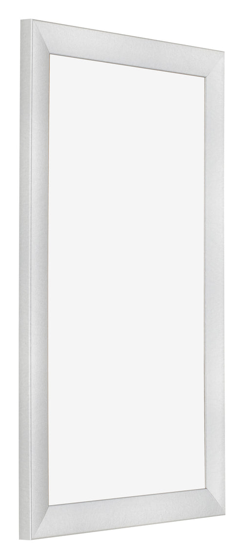 Bilderrahmen 33x48cm Silber Schwarz Gewischt MDF Pisa Vorne Schrag | Yourdecoration.de