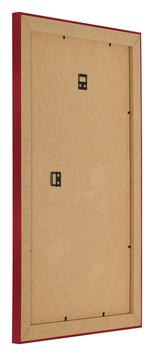 Bilderrahmen 33x48cm Weinrot Gewischt MDF Pisa Ruckseite Schrag | Yourdecoration.de