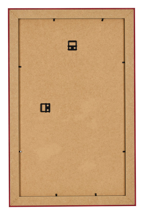 Bilderrahmen 33x48cm Weinrot Gewischt MDF Pisa Ruckseite | Yourdecoration.de
