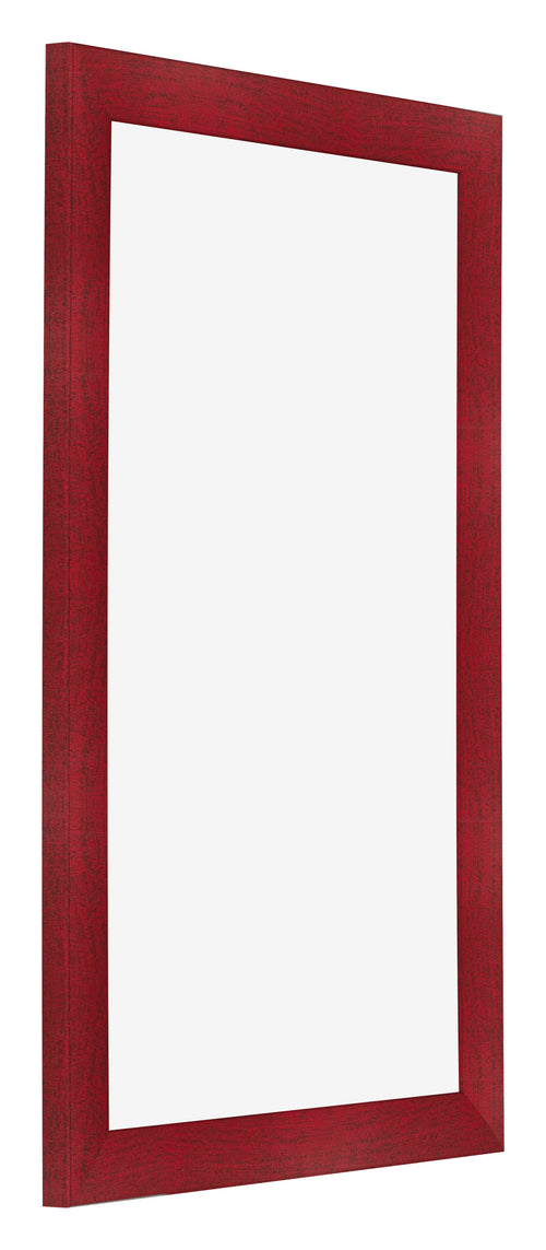 Bilderrahmen 33x48cm Weinrot Gewischt MDF Pisa Vorne Schrag | Yourdecoration.de
