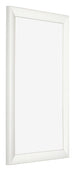 Bilderrahmen 33x48cm Weiß Vintage MDF Pisa Vorne Schrag | Yourdecoration.de
