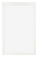 Bilderrahmen 33x48cm Weiß Vintage MDF Pisa Vorne | Yourdecoration.de