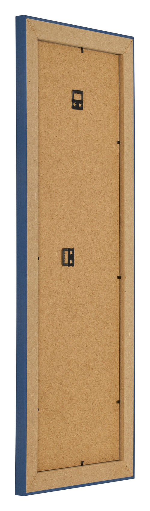 Bilderrahmen 33x98cm Dunkelblau Gewischt MDF Pisa Ruckseite Schrag | Yourdecoration.de
