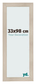 Bilderrahmen 33x98cm Eiche Rustikal MDF Pisa Vorne Messe | Yourdecoration.de