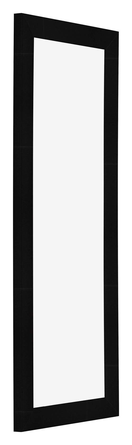 Bilderrahmen 33x98cm Schwarz Silber Poliert MDF Pisa Vorne Schrag | Yourdecoration.de