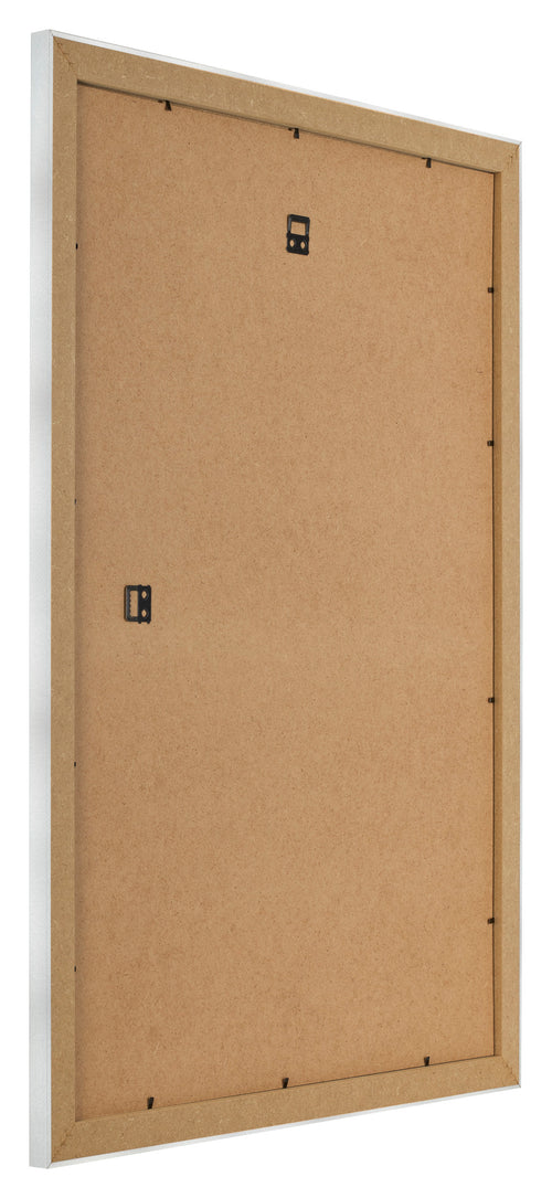 Bilderrahmen 35x50cm Aluminium Gebürstet MDF Pisa Ruckseite Schrag | Yourdecoration.de
