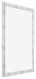 Bilderrahmen 35x50cm Aluminium Gebürstet MDF Pisa Vorne Schrag | Yourdecoration.de