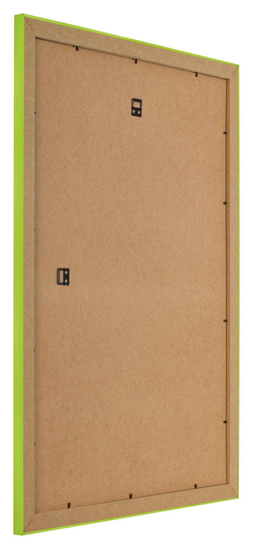 Bilderrahmen 35x50cm Grün MDF Pisa Ruckseite Schrag | Yourdecoration.de