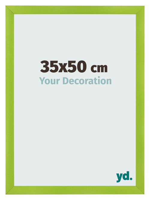 Bilderrahmen 35x50cm Grün MDF Pisa Vorne Messe | Yourdecoration.de