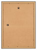 Bilderrahmen 35x50cm Schwarz Silber Poliert MDF Pisa Ruckseite | Yourdecoration.de