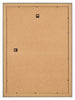 Bilderrahmen 35x50cm Schwarz Silber Poliert MDF Pisa Ruckseite | Yourdecoration.de