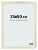 Bilderrahmen 35x50cm Sonoma Eiche MDF Pisa Vorne Messe | Yourdecoration.de