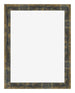 Bilderrahmen 36x48cm Blau Gold Meliert MDF Pisa Vorne | Yourdecoration.de