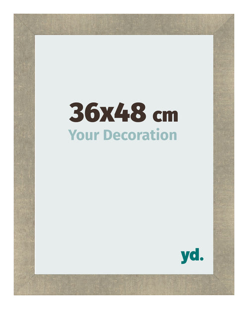 Bilderrahmen 36x48cm Gold Vintage MDF Pisa Vorne Messe | Yourdecoration.de