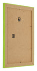 Bilderrahmen 36x48cm Grün MDF Pisa Ruckseite Schrag | Yourdecoration.de