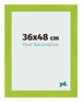 Bilderrahmen 36x48cm Grün MDF Pisa Vorne Messe | Yourdecoration.de