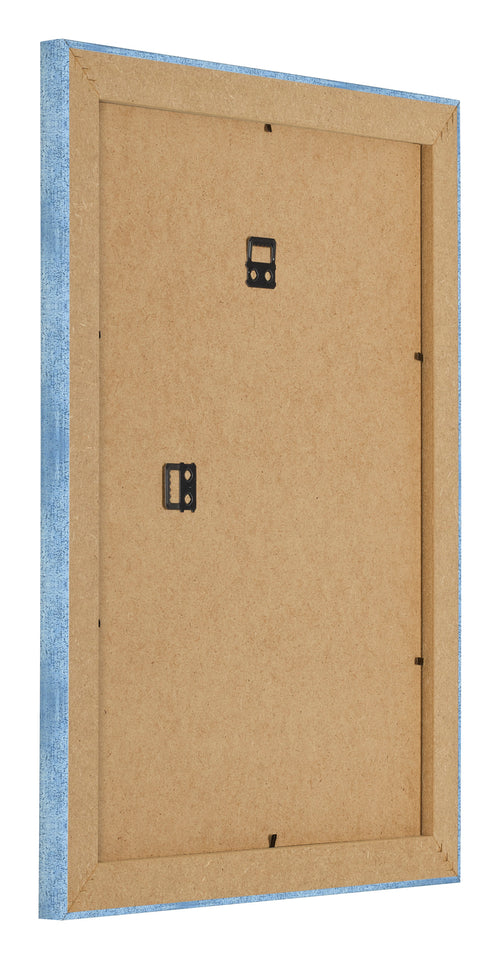 Bilderrahmen 36x48cm Hellblau Gewischt MDF Pisa Ruckseite Schrag | Yourdecoration.de