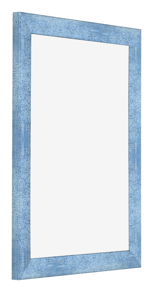 Bilderrahmen 36x48cm Hellblau Gewischt MDF Pisa Vorne Schrag | Yourdecoration.de