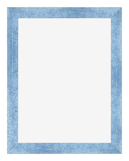 Bilderrahmen 36x48cm Hellblau Gewischt MDF Pisa Vorne | Yourdecoration.de