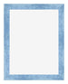 Bilderrahmen 36x48cm Hellblau Gewischt MDF Pisa Vorne | Yourdecoration.de