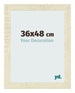 Bilderrahmen 36x48cm Sonoma Eiche MDF Pisa Vorne Messe | Yourdecoration.de