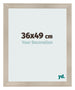 Bilderrahmen 36x49cm Eiche Rustikal MDF Pisa Vorne Messe | Yourdecoration.de
