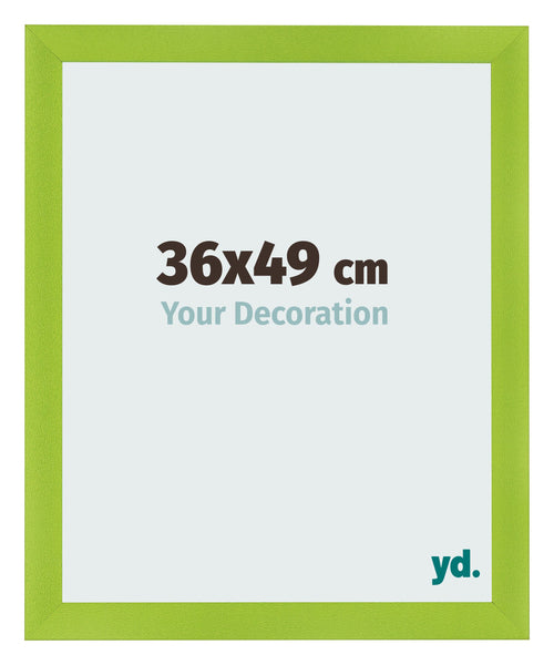 Bilderrahmen 36x49cm Grün MDF Pisa Vorne Messe | Yourdecoration.de