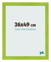 Bilderrahmen 36x49cm Grün MDF Pisa Vorne Messe | Yourdecoration.de