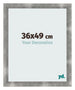 Bilderrahmen 36x49cm Metall Vintage MDF Pisa Vorne Messe | Yourdecoration.de
