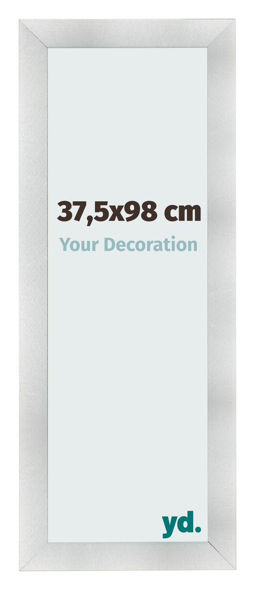 Bilderrahmen 37 5x98cm Aluminium Gebürstet MDF Pisa Vorne Messe | Yourdecoration.de