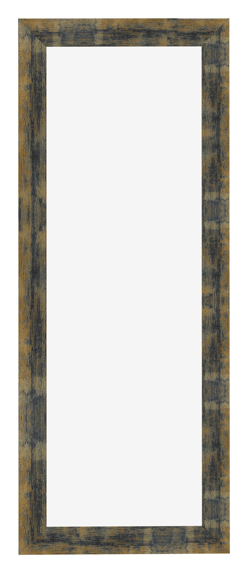 Bilderrahmen 37 5x98cm Blau Gold Meliert MDF Pisa Vorne | Yourdecoration.de